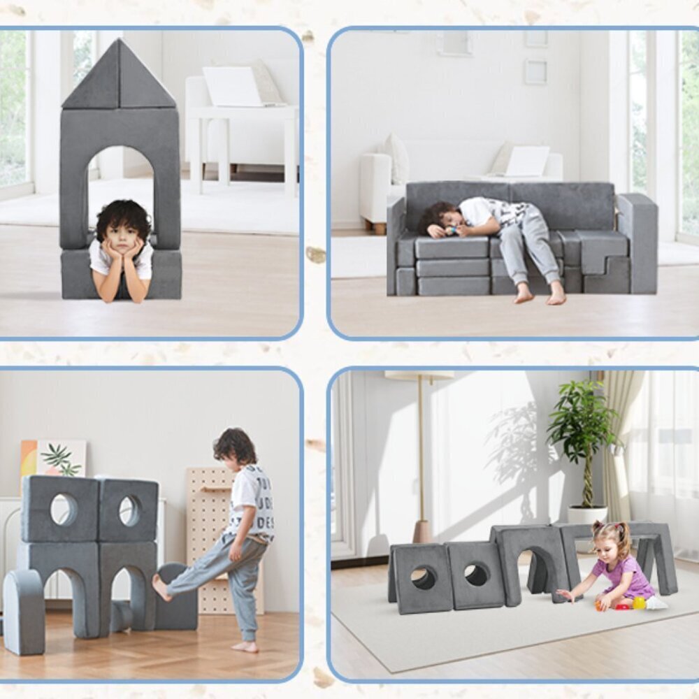 22Pcs Modular Play Couch - Picture 10 of 12